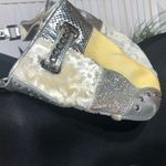 Bebe Vintage Y2K Logo Faux Fur Leather Shoulder Bag OS Photo 4