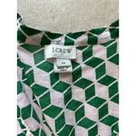 J.Crew Coverup Womens XS Green Pink Tassels Beach Coastal Swim Resort Preppy Photo 4