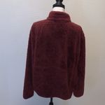 Reebok  maroon winter warm teddy fleece pullover sweatshirt Photo 5