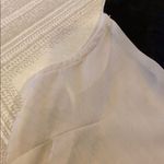 Love Stitch Ivory & Faux Leather Tank Top Blouse Black Size M Photo 4