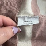 Max Mara Marica Boat Neck Striped Silk Cashmere Sweater Pink Gray Size XS Photo 11