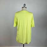 Girlfriend Collective  Neon Yellow Crew Neck Tee Photo 5