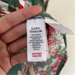 Cupcakes and Cashmere 🦋  Green Floral Button Down Nightgown Sleep Dress Large Photo 2