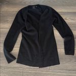 Saks 5th Avenue Saks Fifth Avenue v neck black pure cashmere cardigan size small Photo 2