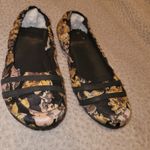 Diesel Black and Yellow Flats with Decorative Straps Photo 8