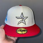 New Era Burdeens chicago caps and curls Puerto Rico Houston Astros size 7 brand new sold out Photo 3