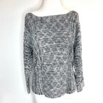 Quiksilver QUICKSILVER sweater scoop neck multi weave 3/4 length sleeves Photo 1