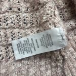 Frye  Women's Open Front Knit Cotton/Wool Blend Cardigan Pale Mauve Small Photo 5