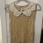 Anthropologie Sweater Tank With Collar Photo 0