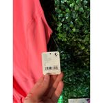 Free People Never Better One Piece Jumpsuit Workout Neon Coral Women's Large NWT Photo 3