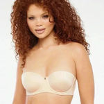 Savage x Fenty Core Microfiber Strapless Bra, Honey Nude, Size 38B Photo 0