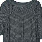 Free People FP Movement Black Striped Cropped V Photo 3