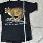 Vintage National Wildlife Federation Cougar Crew Neck T Photo 3