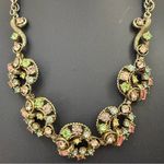 Vintage Unsigned Pastel Rhinestones Gold Photo 6