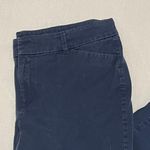 Old Navy Navy Blue Ankle Length Pixie Pants Slacks Photo 8