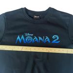 Disney Moana 2 Movie Promo Black Embroidered Women's Sweatshirt Size Large Photo 5
