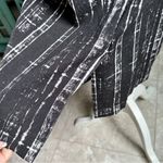 Banana Republic  Sloan Pencil Skirt Black White Stripe Size 4 Photo 5