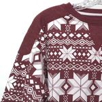 SOULSTAR dark‎ mauve white sweatshirt size XL Pink Photo 1