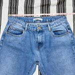 ZARA Basic Z1975 Denim Flounce Hem Jeans Women’s Size 8 Photo 2
