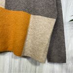 Two Sisters  Colorblock Wool Blend Sweater size S/M Small Medium Photo 8