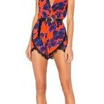 Lovers + Friends NWT Can't Let Go Passion Floral Sleeveless Romper Size XS Photo 0
