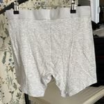 SKIMS  Boyfriend Boxer Light Heather Grey Size‎ M Photo 4