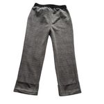 Laundry by Shelli Segal Black and White Textured Pants Photo 2