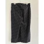 Chico's  Pants Womens 12P Black Pull On Stretch Wide‎ Leg Cropped Career Casual Photo 1