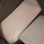 Kate Spade White Leather & Silver Glitter Polka Dot Oversized Tote Shoulder Bag Photo 14