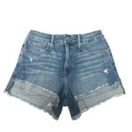 Good American  good curve high rise stretch denim jean shorts 4/27 Photo 2