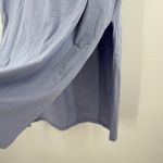 Eileen Fisher  Tunic Top Size Small High Slits Boxy Stretch Blue Lagenlook Cotton Photo 9