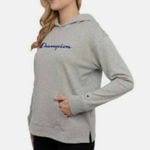 Champion  Grey Lightweight Hoodie Size Large Photo 5