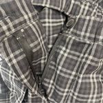 Aerie Size Large Plaid Black and Gray Women's Short Pleated Skirt School Girl Photo 7