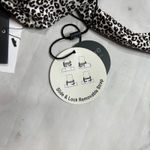 Coco reef  Underwire Bra Bikini Bandeau Top Size 32/34D Brown Animal Convertible Photo 1