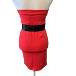 Forever 21 NWTâ tube dress skirt bodycon high waist beautiful watermelonâcolor Photo 2