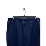 Apt. 9  Intimates Satin Drawstring Pajama Pants Navy Blue Size XXL Glam Summer Photo 4