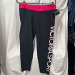 Victoria Sport New  Limited Edition Leggins‎ Womens XL Black Pink Logo Active Photo 1