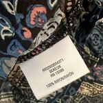 Bongo NWT  Juniors Woven Pleated Printed Top - Size: Medium Photo 2