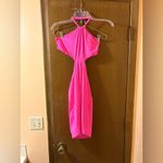 SKIMS NWT  Fits Everybody Halter Dress in Neon Pink Photo 4