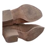 Universal Threads Brown Faux Suede Leather Cowgirl Boots Heeled Size 8.5 Western Chic Autumn Photo 4