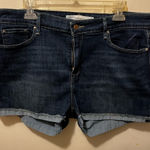 Levi's Levi signature high rise‎ Jean shorts size 34/18 Photo 0