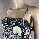 Victoria's Secret  Floral Satin Flounce Romper Size SMALL Photo 7