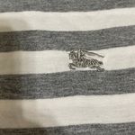 Burberry  Blue Label Striped Gray and White Ladies Tops Photo 2