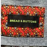 Bread & Buttons Women's Size Medium Multicolor Patchwork Button Up Shirt Photo 4