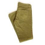 Pilcro and the Letterpress Anthropologie Pilcro Stet Olive Green Denim Jeans Size 28 Photo 3
