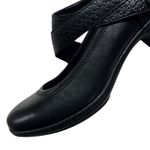 EUC Rockport Cobb Hill Leather Asymmetric Mary Jane Heels Black Size 7.5 Photo 5