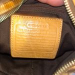 Coach Vintage  Signature Canvas Monogram with Tan Leather Crossbody/Shoulder Bag Photo 10