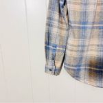 CASA CABANA Women's Flannel Plaid Button Down Shirt Size XS Blue Photo 5