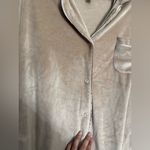 SKIMS  Women's Pajamas VELOUR SLEEP TOP size Large brown color Photo 5