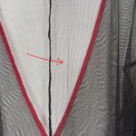 Victoria's Secret  Vintage Y2K Black Sheer Mesh Robe Romantic Goth Size M/L Photo 3